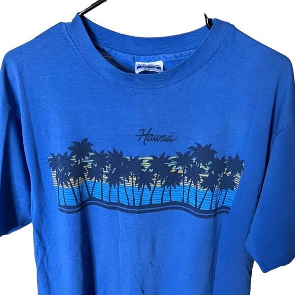 VTG 80s Hawaii T Shirt XL - Picture 2 of 4